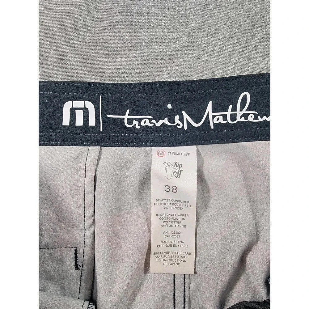 Travis Mathew Party Hearty Board Shorts Swim Trunks‎ Mens 38x9 Pockets